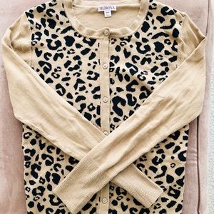 Leopard Print Cardigan
